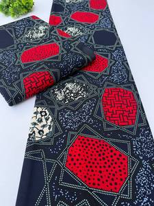 Tissu sergé 100 % coton, motifs africains stylés inspirés du Mozambique, imprimés wax et Ankara, pour chemises et robes de mode pour garçons - Product Image 6