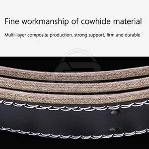 Cinturones de Fitness Personalizados de Alta Calidad para Hombres y Mujeres, Precio al por Mayor, Nuevo Diseño, Cinturones de Gimnasio Hechos en Pakistán - Product Image 4