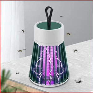 Lampada Elettrica Antizanzare - Trappola Fisica a LED con Fotocatalizzatore e Luce Viola per Uso Domestico - Product Image 2