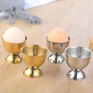 Nouveau produit : support à œufs en laiton avec logo personnalisé, design innovant pour table de réception royale, décoratif, à prix avantageux. - Product Image 6