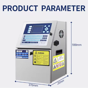 เครื่องพิมพ์อิงค์เจ็ทอุตสาหกรรม เครื่องพิมพ์ Cij หน้าจอสัมผัส 10.1 นิ้ว เครื่องพิมพ์วันที่หมดอายุสำหรับขวด/กระป๋อง/พลาสติก cij - Product Image 2