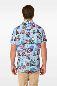Chemise homme à manches courtes, style hawaïen tropical, décontractée, boutonnée, imprimé floral coloré, pour les vacances, motif jungle, été - Product Image 2