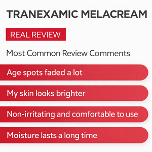 Crema Blanqueadora con Ácido Tranexámico Líquido Angel's Mela, Corrector de Manchas Oscuras, Humectante Iluminador con Ácido Hialurónico para el Tono de Piel - Product Image 6