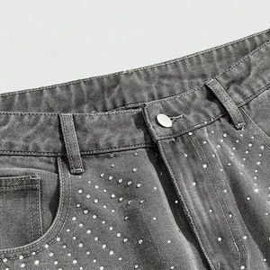 Pantalones Cortos MA con Pedrería para Hombre, Nuevos, Cosidos, Hechos a Medida, Cómodos, Antiarrugas, de Primera Calidad, con Precio al por Mayor - Product Image 6