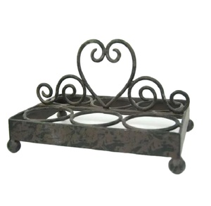 Porte-œufs de cuisine Style vintage Marron foncé Porte-œufs en métal vieilli Design personnalisé et forme disponible à bas prix - Product Image 1