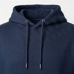 Premium OEM <b>Plain</b> Heavyweight Fleece Logo Printed Cotton Oversize Custom <b>Hoodies</b> <b>Men</b> <b>Black</b> Winter Streetwear Wholesale Apparel - Product Image 4