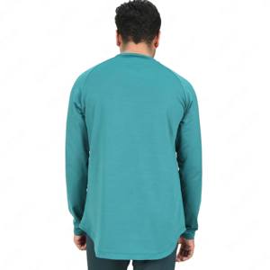 Nouveau T-shirt Homme Doux au Toucher 100% Coton Coupe Classique Formelle Anti-boulochage Respirant Léger Confortable Usage Quotidien Extensible - Product Image 2