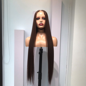 วิกผมต่อแบบยาวทำจากลูกไม้ของมนุษย์แท้จากเวียดนาม100% ผมยาวสีน้ำตาลเข้มแบบคู่ - Product Image 3