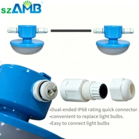 Lampes LED pour volailles 2700-6500K, éclairage de ferme, gradation 0-100%, sans scintillement, pour l'élevage de poulets, éclairage de poulailler