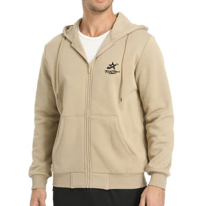 Sweat-shirts à capuche zippés pour hommes, sur mesure, 100% coton, décontractés, respirants, pour l'hiver - Vente en gros, nouveau style, légers, séchage rapide - Product Image 1