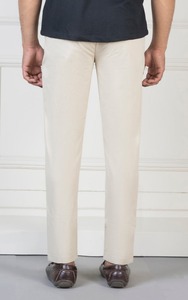 Pantalones Chinos de Algodón Beige para Hombre, Corte Recto, Cintura Media, Estilo Casual, Antiarrugas, Tela Oxford Ligera, Bolsillos Laterales, Verano - Product Image 6