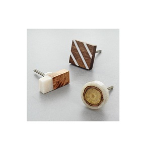 High Quality Resin and Wood <b>Knob</b> Unique Hardware Furniture Best Product Wood Resin <b>Knob</b> Wholesale For Wardrobe Door Handles <b>Knob</b> - Product Image 5