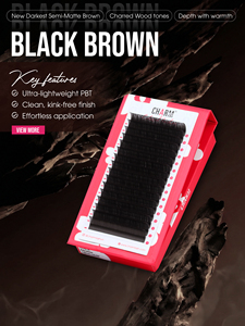 Charmlash Lashes Wholesale Lashes Brown Color Mink Volume Lashes Colored Mega Volume Custom Logo Various Thickness Lightweight - Product Image 3