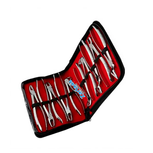Fabricant et exportateur de forceps dentaires en acier inoxydable de haute qualité, ensemble de 10 pièces - Product Image 2