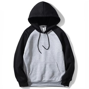 Sweat-shirts surdimensionnés de haute qualité pour hommes, logo personnalisé, pull-over uni, grande taille, vêtements décontractés en coton, sweat-shirts pour hommes en vente - Product Image 1