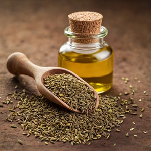 Huile essentielle d'Ajwain distillée à la vapeur, huile de graines d'Ajwain - 100% pure et naturelle - Pour les produits de soins personnels - Product Image 1