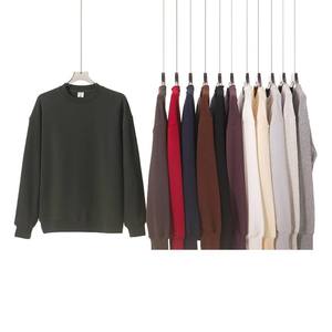 Oversized Men Sweatshirt OEM ODM Custom Logo Pullover Fleece Crewneck Plain Heavyweight Sportswear Wholesale Winterwear Hoodies - Product Image 5