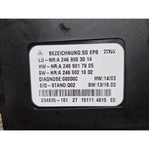 ECUs y Módulos de Computación CLA Usados A2469003014 - Product Image 3