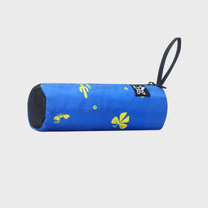Pochette à crayons Arctic Fox Blue Tube - Fermeture à glissière, étui de rangement portable en polyester décontracté - Product Image 3