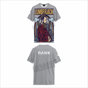 เสื้อยืดผู้ชายพิมพ์ลายโลโก้ตามสั่ง มีสินค้าในสต็อก ระบายอากาศได้ดี ผ้าฝ้าย 100% ขั้นต่ำสั่งซื้อน้อย ราคาถูก ทรงหลวม - Product Image 5