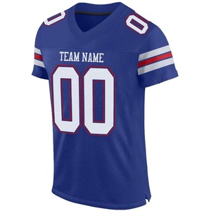 Maillot de football américain personnalisé OEM avec couture durable, tissu léger et options de nom et de numéro de joueur personnalisés - Product Image 2