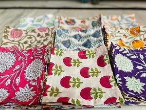 Servilletas de algodón ecológicas, servilletas cuadradas estilo boho, servilletas indias personalizadas, servilletas de tela hechas a mano, servilletas de tela lavables para boda - Product Image 2