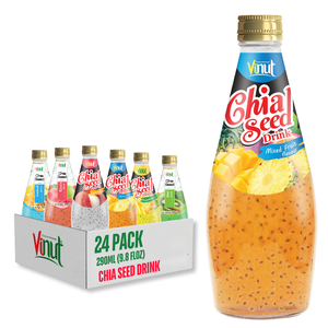 Bebida de Semillas de Chía y Granada de 290 ml, Sin Azúcar, Fabricante de Bebidas de Marca Privada OEM ODM - Product Image 1