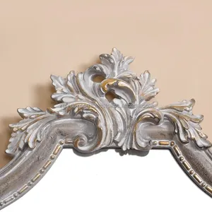 Espejo Decorativo de Pared, Elegante Espejo Colgante de Pared Estilo Europeo Vintage para Dormitorio, Sala de Estar, Decoración de Cómoda, Espejo de Pared Antiguo - Product Image 6