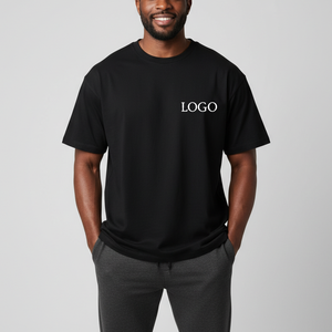 เสื้อยืดสตรีทแวร์พลัสไซส์ขายส่ง เสื้อผ้าฝ้ายผสมสแปนเด็กซ์ พิมพ์ลายนูน 3 มิติ คอกลม เสื้อลำลอง - Product Image 1