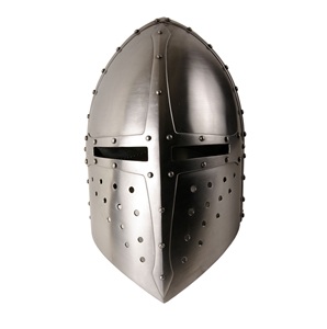 Casco Medieval Distintivo, Réplica Histórica de Armadura Duradera, Creado para Producciones Teatrales, Cosplay y Reuniones de Caballeros - Product Image 5