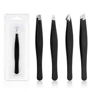 MANAN INSTRUMENTS Juego de Pinzas para Cejas de Acero Inoxidable con Punta Puntiaguda, Estilo Moderno, Duraderas y Reutilizables, Modelo MI-ET-718 - Product Image 5