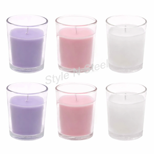 Frascos de Vidrio para Velas, Decoración del Hogar, para Navidad, Pascua, Cumpleaños y San Valentín - Product Image 2