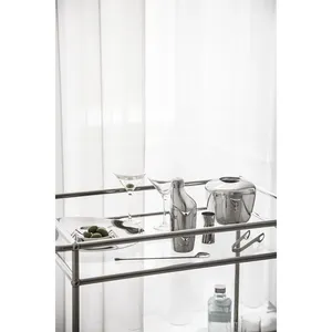 Sculpture décorative verticale en aluminium de haute qualité, élégante et moderne, accent d'intérieur, artisanat écologique Zahid - Product Image 4