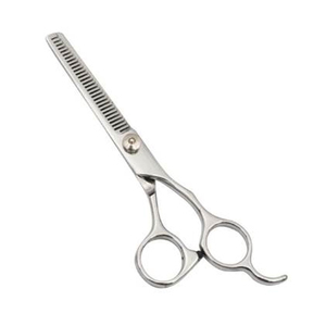 High Quality Professional Salon Stainless Steel Beauty Scissors Sharp Blade And Plastic <b>Handle</b> Hair Cutting Thinning Scissors - Product Image 5