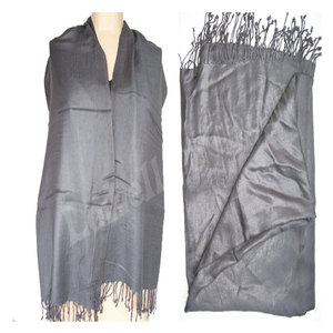 Elegant Plain Viscose Scarf Soft Polyester Scarf Lightweight Fashion <b>Wrap</b> <b>Shawl</b> Women Men All Season Casual Formal Neck Head - Product Image 2