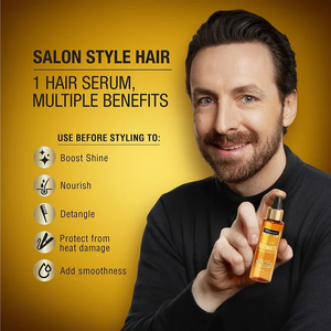 Sets de Cuidado Capilar, Suero Capilar Ultra Brillante con Aceite de Macadamia y Vitamina E, Acabado Súper Brillante, Anti-Frizz, Cuidado sin Enjuague para Todo Tipo de Cabello, 100 ml - Product Image 6