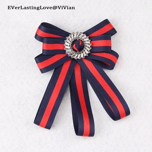Elegante Broche de Lazo Grande con Gemas, Pin Decorativo con Cristales, Joyería de Moda para Mujer, para Fiestas y Bodas - Product Image 3