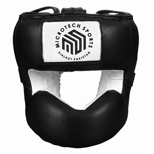 PU Leather Boxing <b>Head</b> Guard Mexican <b>Style</b> Headgear Custom Embroidery Logo Sparring Training Face Protector OEM ODM - Product Image 2