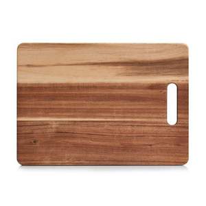 Planche à découper élégante en bois d'acacia de qualité supérieure, durable et écologique pour couper les légumes, les fruits et les aliments - Product Image 4
