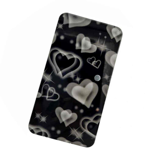 Support de colle pour cils rectangulaire 2-en-1 grande capacité, antistatique, écologique, en acrylique, plaque de rangement professionnelle pour cils - Product Image 1