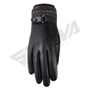 Guantes de Piel de Ciervo para Hombre y Mujer, al por Mayor, para Vestir, Moda de Invierno, Color Marrón, Fabricante, para la Vida Diaria - Product Image 5