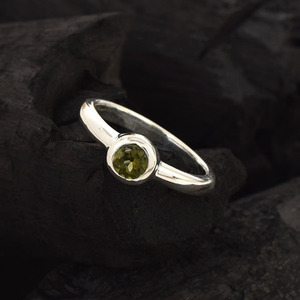 Natural Moldavite Gemstone 925 Sterling Silver <b>Ring</b> Jewelry For Women Handmade Healing <b>Crystal</b> Moldavite Stone Solid Silver <b>Ring</b> - Product Image 3