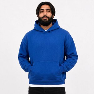 Custom Oversized <b>Pullover</b> <b>Mens</b> Hoodie Manufacturer Cotton Fleece Streetwear Private Label Supply US Buyers - Product Image 4