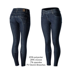 Venta caliente Jodhpur pantalones de montar para las mujeres con asiento de silicona de impresión para montar a caballo al por mayor - Product Image 6