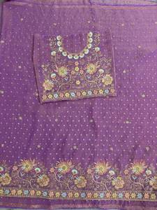 Tela Frendi para Ropa Infantil, Choli Daman, Material para Vestido Tradicional Indio, Textil Decorativo para Niñas, Ropa Étnica Festiva - Product Image 1
