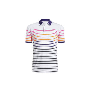 Tenue Quotidienne Élégante Légère pour le Golf – T-shirt Décontracté Moderne en Coton Doux Anti-Plis avec Imprimé en Tissu Tricoté - Product Image 3