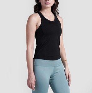 Camiseta Deportiva Personalizada para Mujer, Estilo Racerback, Elástica en 4 Direcciones, Transpirable, para Gimnasio, Fitness, Yoga, Running - Product Image 2