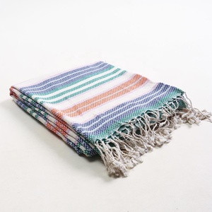 Manta Tejida de Algodón Orgánico Premium, Hecha a Mano, Gruesa, para Invierno, Estilo Boho, para Decoración del Hogar - Product Image 5