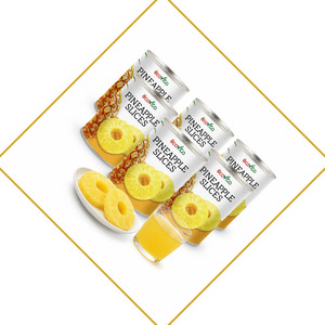 Made In Vietnam Hot Sale Delicious <b>Big</b> Sale Canned Pineapple in Natural Pineapple Juice Packed in 30oz Can - Product Image 5