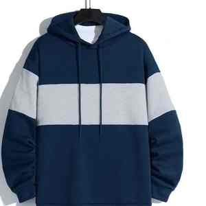 Sudaderas con capucha para hombre de alta calidad, sudaderas personalizadas de alta calidad, sudaderas con capucha para hombre de gran gramaje con hombros caídos, hechas a pedido. - Product Image 2